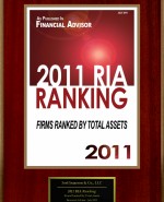 2011 RIA Ranking – Financial Advisor, July 2011 - 